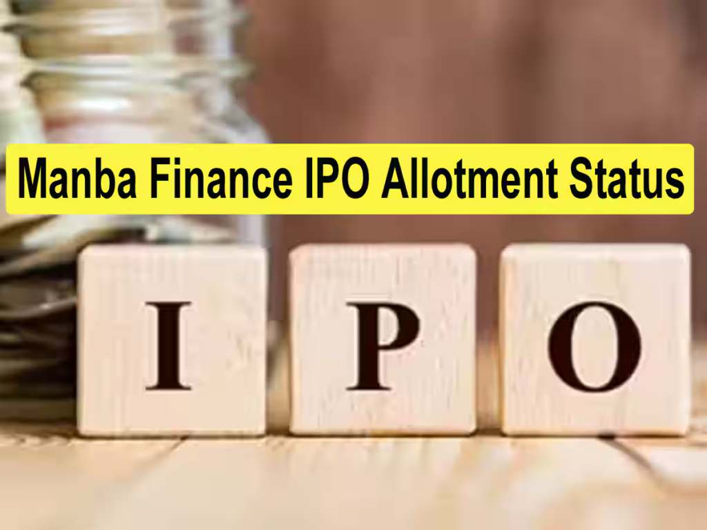 Manba Finance IPO Allotment Status